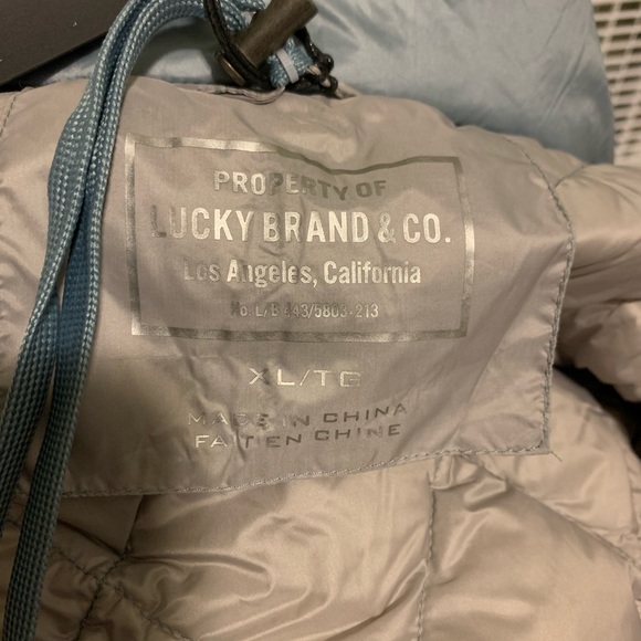 *Last One!* Lucky Brand light weight down jacket - Picture 11 of 13
